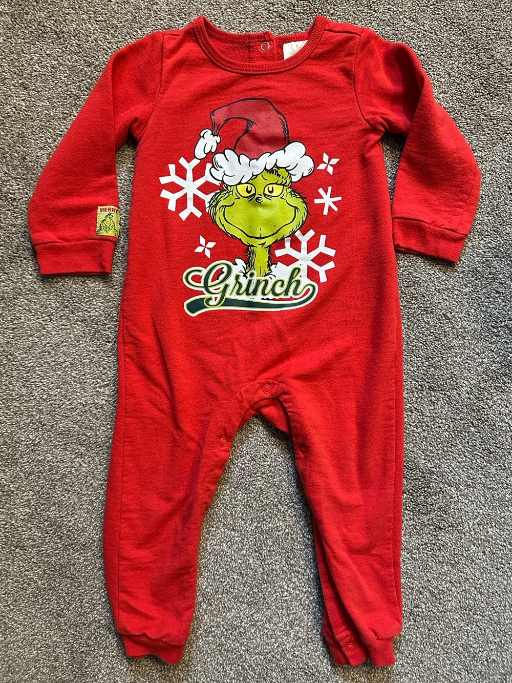 The Grinch Romper